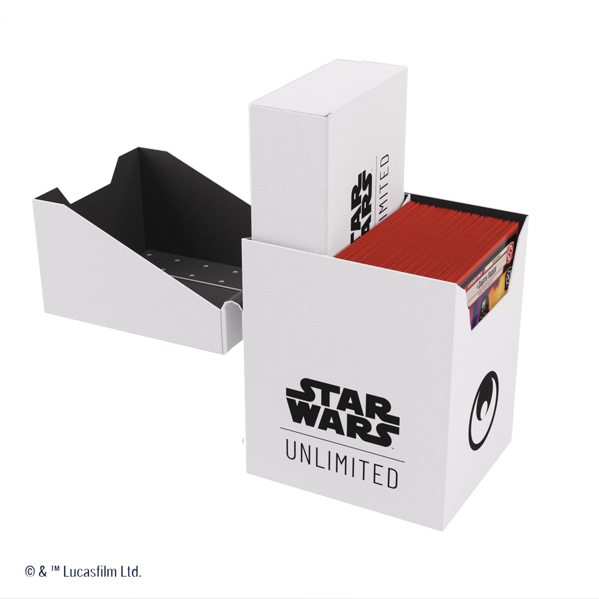 Gamegenic Asmodee Star Wars : Unlimited Soft CRATE – Boîte de jeu durable imprimée en couleur et sous Gamegenic Asmodee Star Wars : Unlimited Soft CRATE – Boîte de jeu durable imprimée en couleur et sous