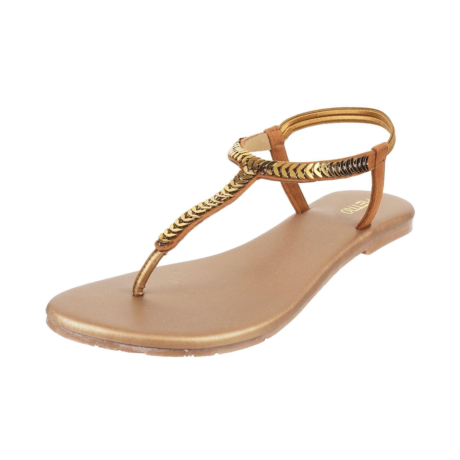 Ajio Women's T Strap Flip Flops Ladies Sandal Ajio Footwear