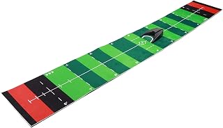 Golf Hitting Mat, Golf Practice Mat Skill Development PP Material Bright Colors Easy To Roll for Practice for Golf for Training