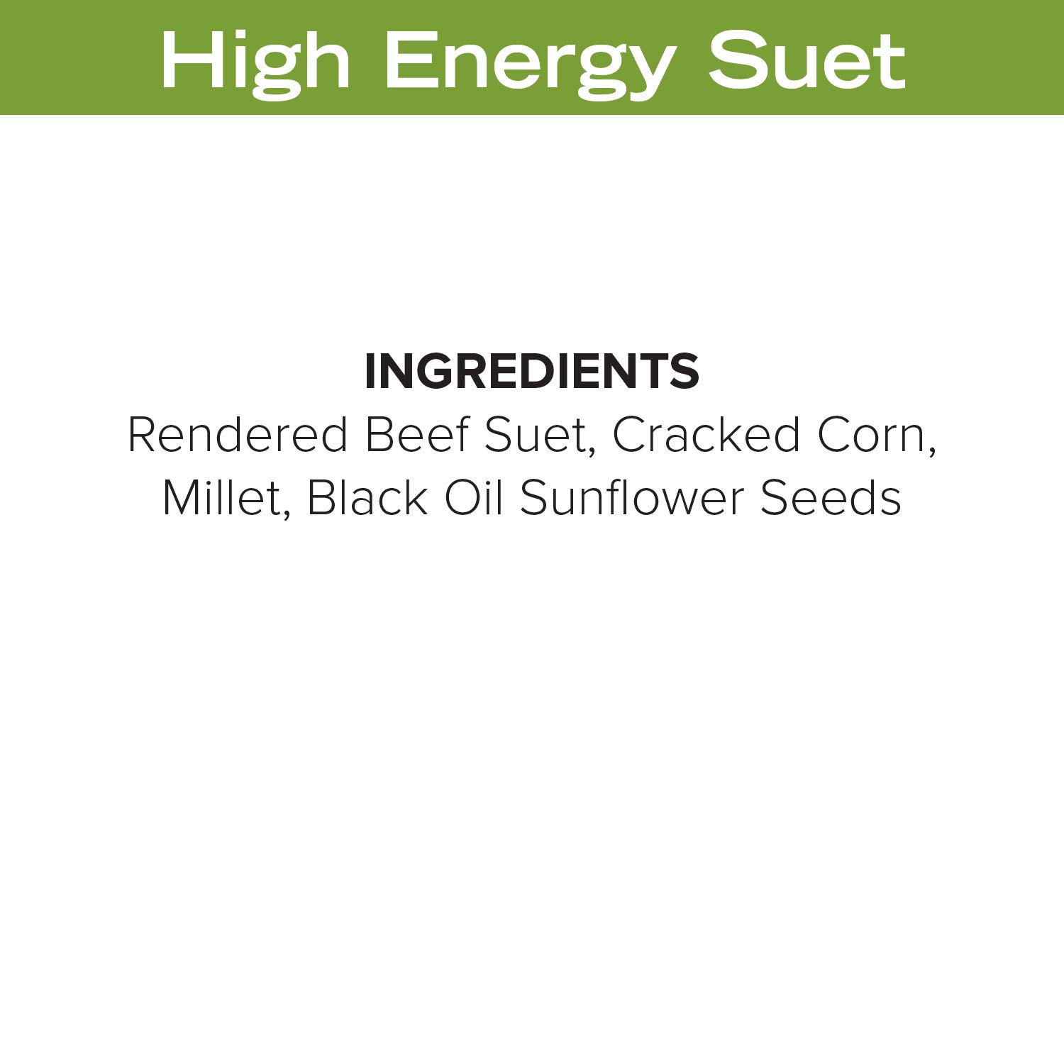 Blue Seal High Energy Suet Cake per uccelli selvatici - No Mess Suet Feed, cibo per picchi, cardinali, Siskins, passeri e altro ancora - 311,8 g Mangiatoia per semi di uccelli, confezione da 12