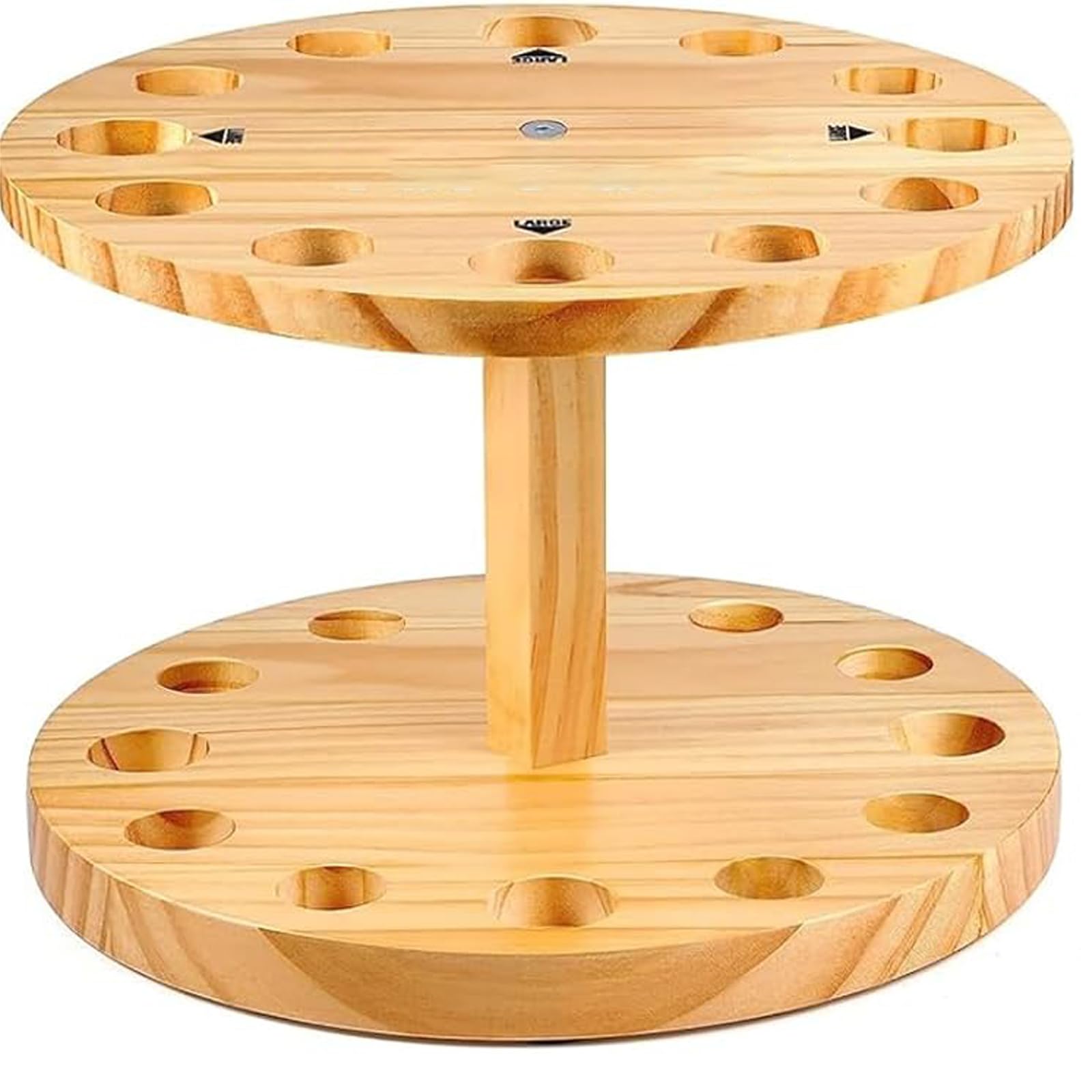 TOPFORT Vertical Fishing Rod Holder, Wall Mounted Storage Rack for Garage