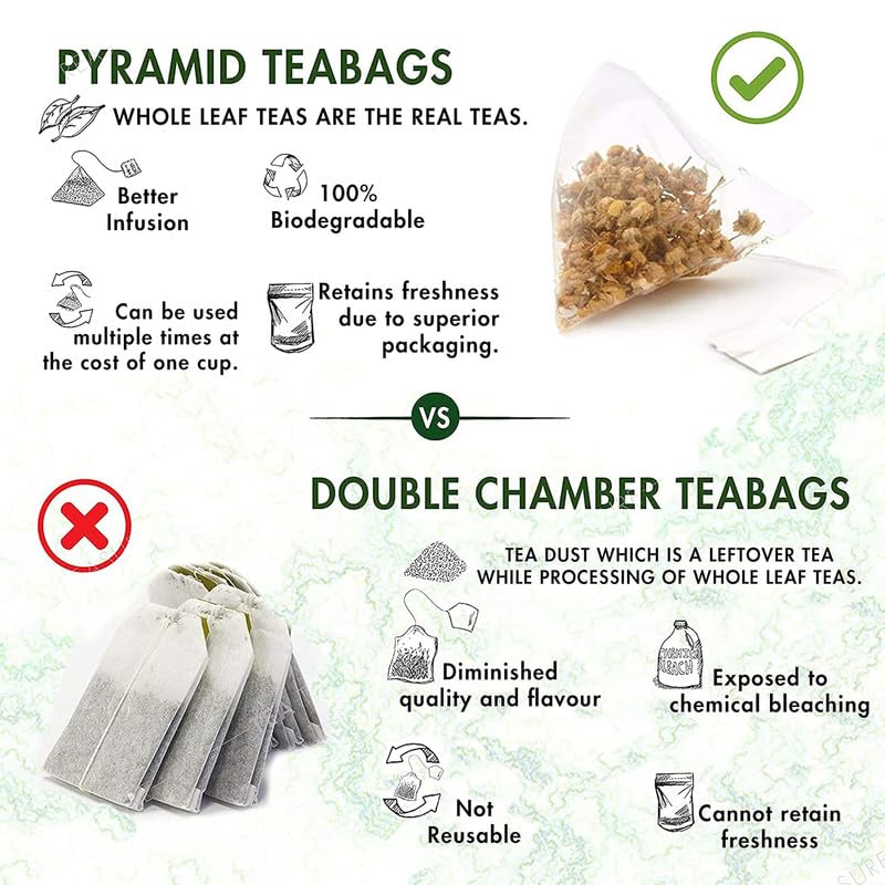 Tea Treasure Slim Life Wellness Tea Box 25 Pyramid Tea Bags | Boosts Metabolism | Boosts Immunity | Helps Maintain Energy 4