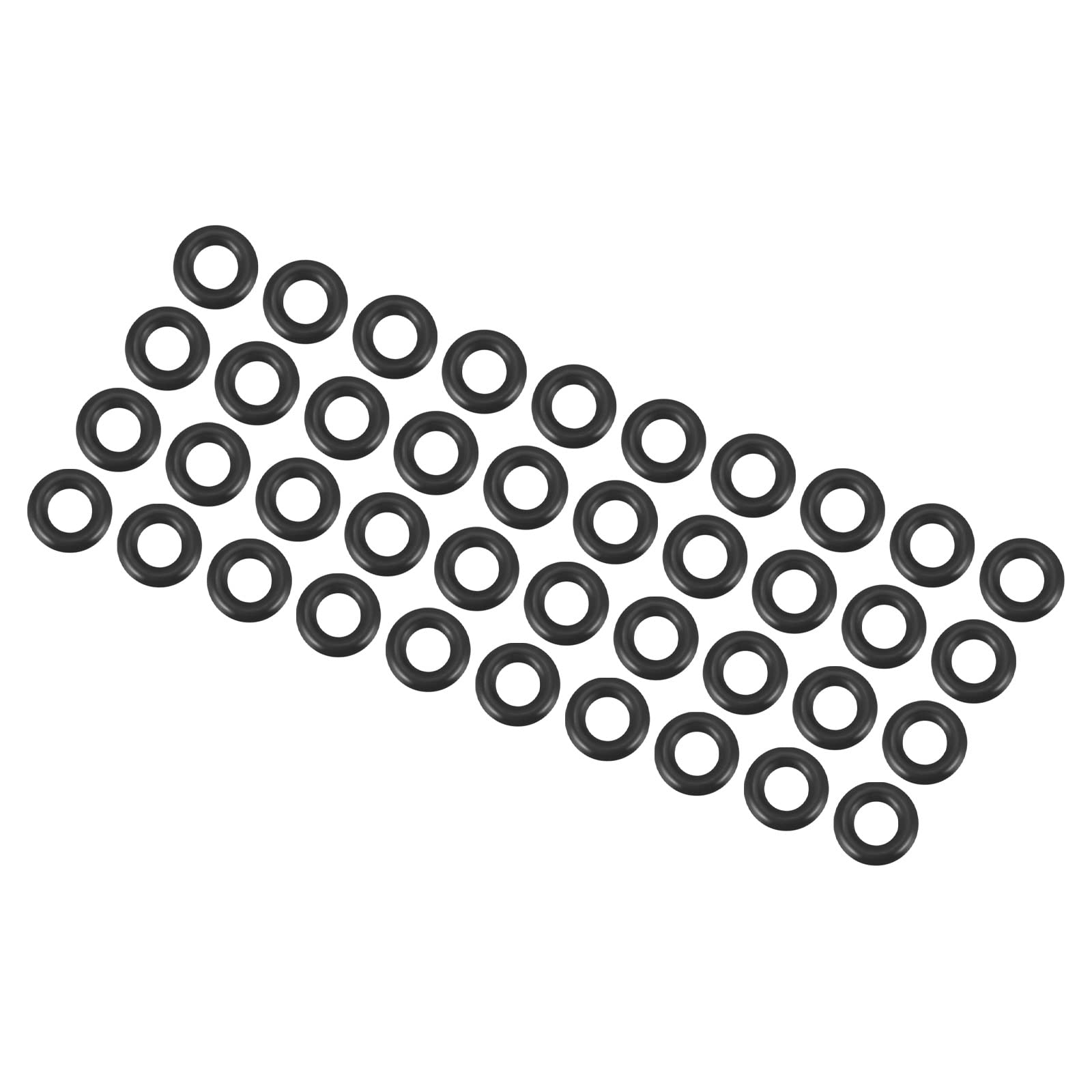 200 O-Rings In Gomma Nitrile 8x4x2mm - Guarnizioni Per Riparazioni Idrauliche E Domestiche - Foto 3