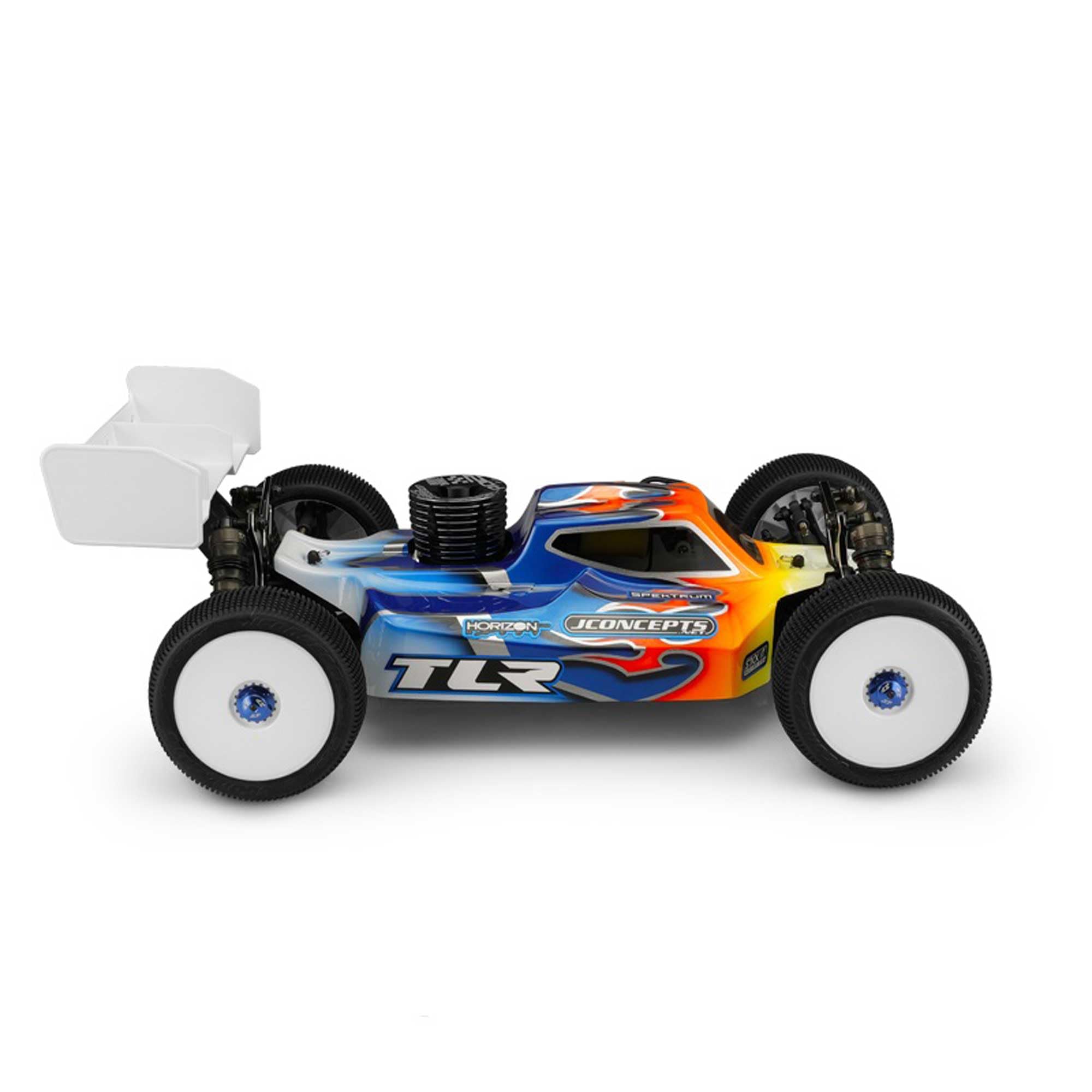JConcepts JCO8153 – Lavabo Fuoristrada 1/8 In Fibra Di Carbonio (4 Pezzi) Con Adesivi