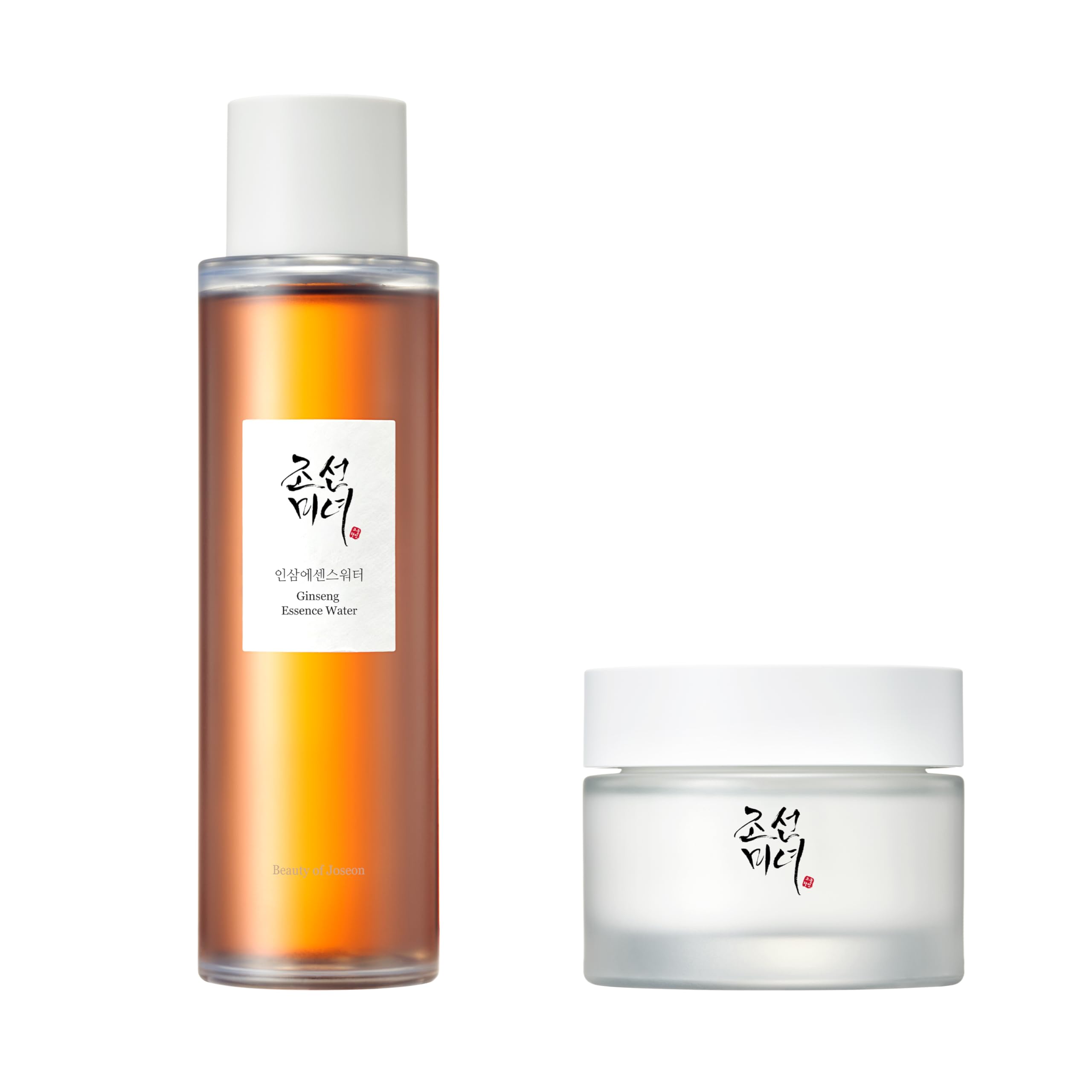 Ginseng Essence Water with Dynasty Cream Hydrating Face Moisturizer for Dry, Sensitive