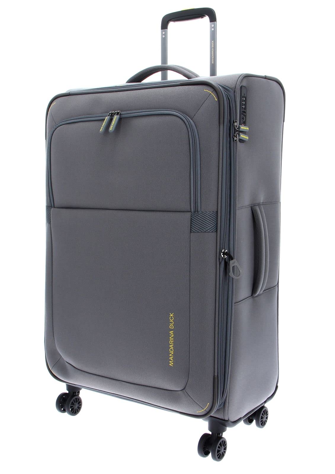 Mandarina DuckSmile & Go Trolley Large Expandable Steel, Steel, 77 cm, Smile & Go, Steel, 77 cm, Smile & Go