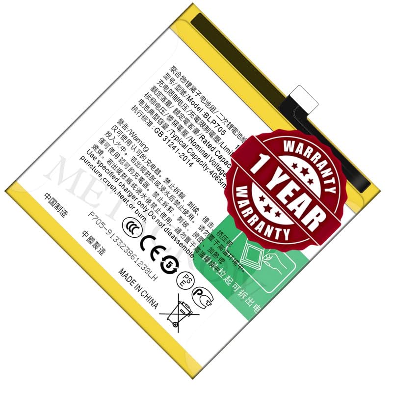 Image of Original BLP705 Battery Compatible for Oppo Reno 10X Zoom (CPH1919, PCCM00) - (4065mAh) - 1 Year Warranty JK1