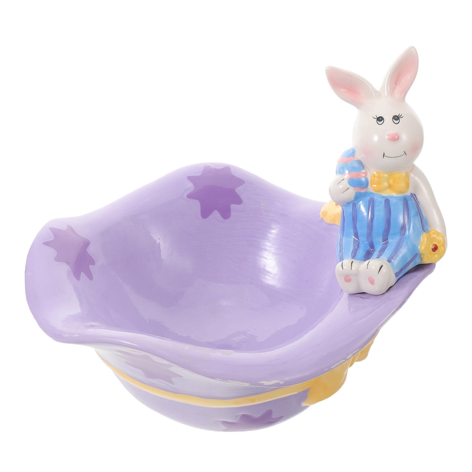 Alipis Ciotola Coniglio in Ceramica per Dolci e Snack, Decorazione Pasquale