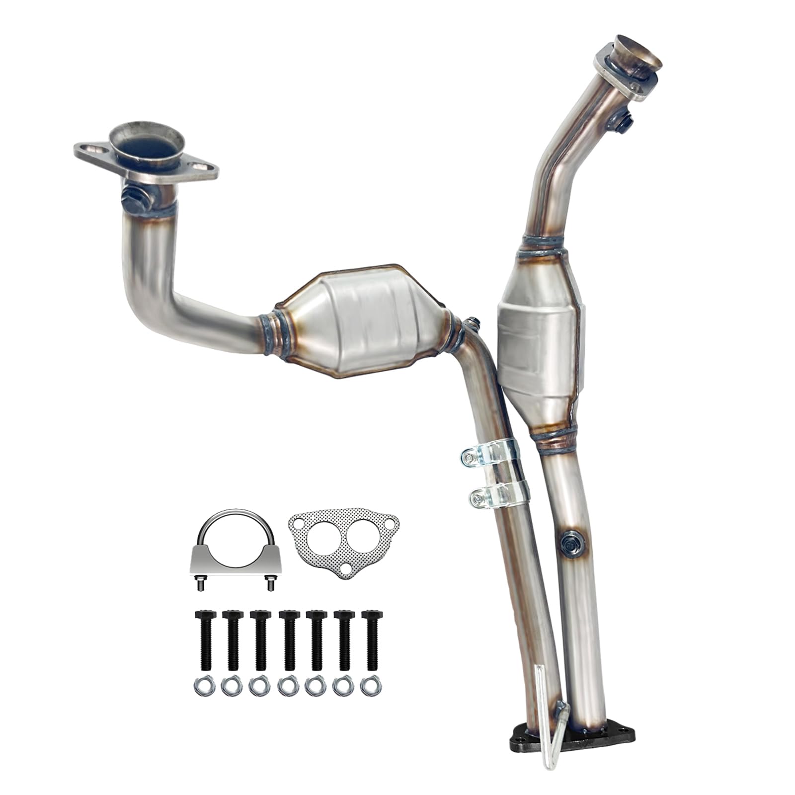FAB EXHAUST Rear Catalytic Converter For 2004-2006 Ford Ranger 3.0L & 4.0L – EPA Compliant