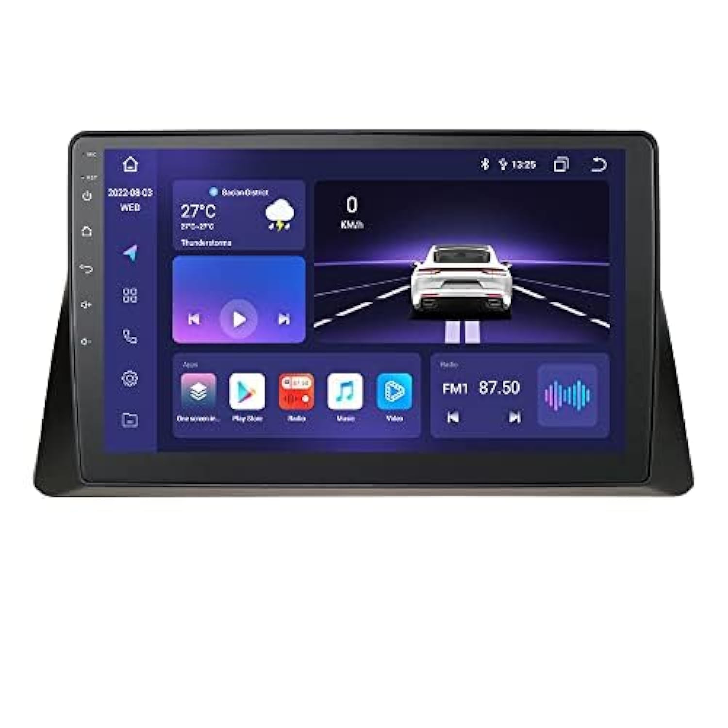 Ossuret Android 10 10.1 inch 1GB+ 16GB Car GPS Navigation Fits for Honda ACCORD 8 2008 2009 2010 2011 2012 2013 Support Mirror-link Bluetooth Steering Wheel Control USB DVR Radio 1080P Video