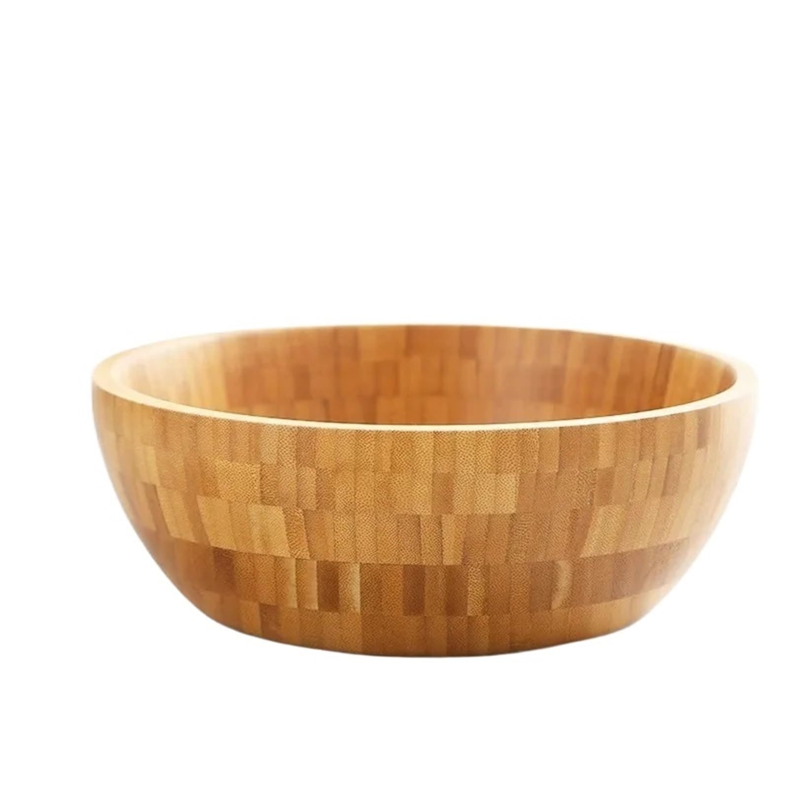 Ensaladera Cuenco de Madera for Ensalada Cuenco Grande de bambú para la Cocina Ensaladas Postre Merienda(MW0023)