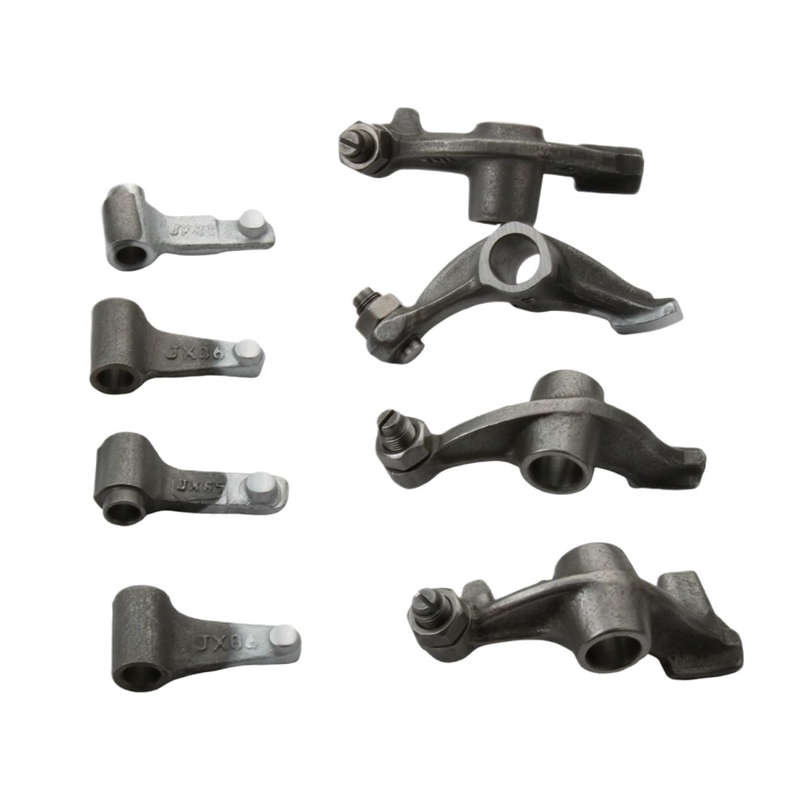 oś dźwigienek wydech Pasuje do Honda GB500 NX500 XR600 NX650 FX650 FMX650 Dominator650 600cc XR FX FMX 650 4T zawór motocyklowy wahacz Assy dźwigienka zaworowa wydech