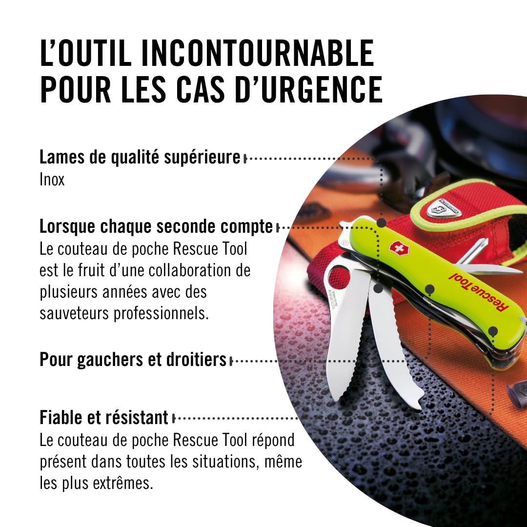 Victorinox - Couteau Rescue 9 P