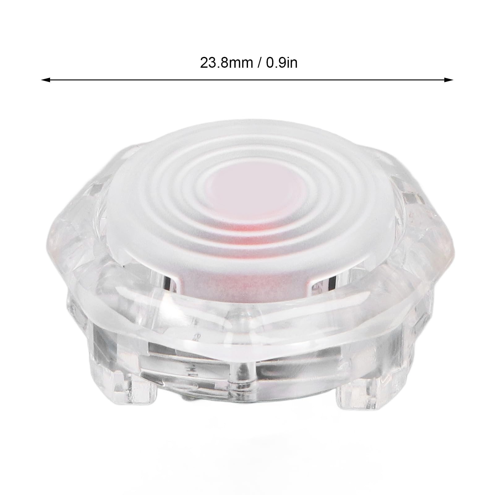Schimer Pulsante da 12 Pezzi Pulsante POM Professionale per Personalizzazione del Joystick per 6 (#4)