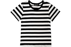 Toddler Black and White Striped Shirt: A Stylish and Patriotic Choice for Little Patriots