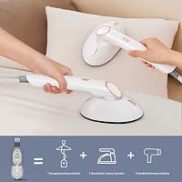 Pretty moment Gőzölős Vasaló 1500W - Otthoni és Irodai Használatra, Fehér, 400ml Kivehető Víztartály, 3 Gőzölési Mód, Minden Szövettípushoz 3
