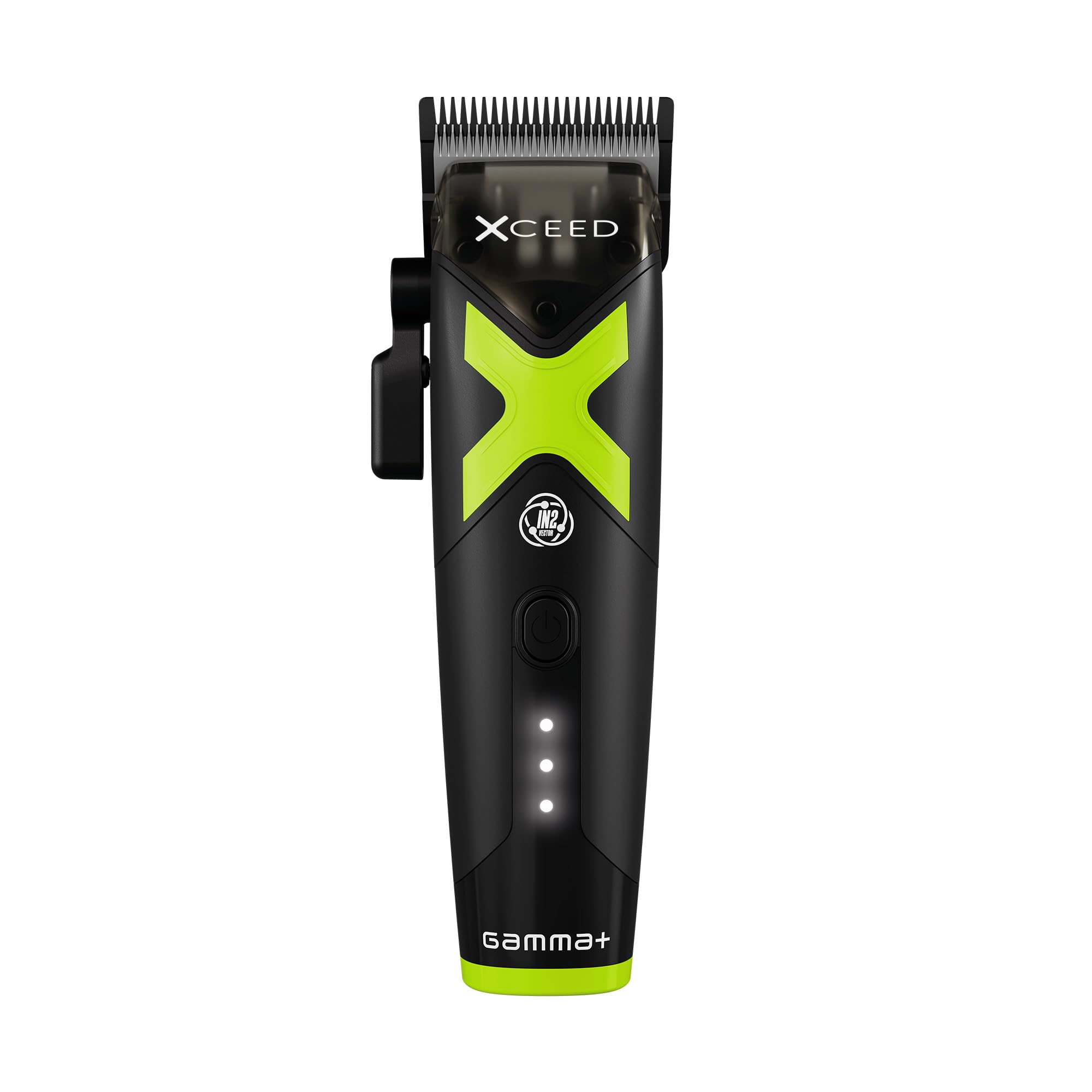 GAMMA+ XCeed Professional Cordless Barber Hair Tools Collection with IN2 Vector Motor -Hair Clippers, Trimmers, and Shavers for Precision Grooming