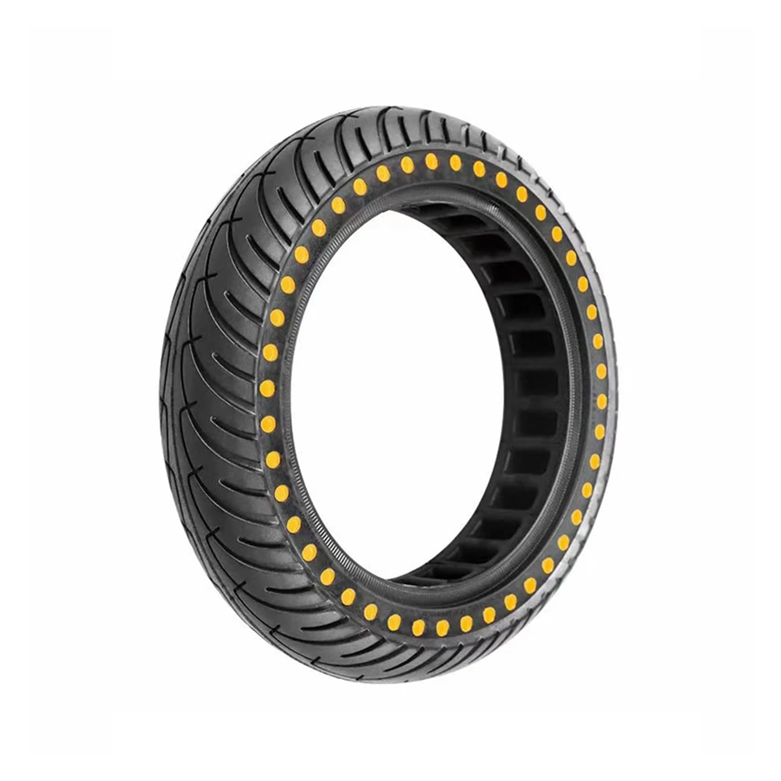 Neumático de Color de 8,5 pulgadas compatible con patinete eléctrico Xiaomi, neumático sólido M365 Pro 1S Pro2, repuesto delantero trasero, neumático de panal de 8,5"(Color:Yellow)