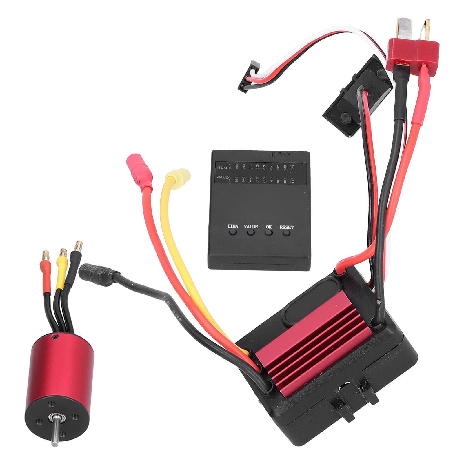 CHICIRIS Bezszczotkowy Silnik RC ESC Combo, Stop Aluminium 35A ESC, Mocny Silnik 2838 4500KV dla Entuzjastów Samochodów RC 1/14