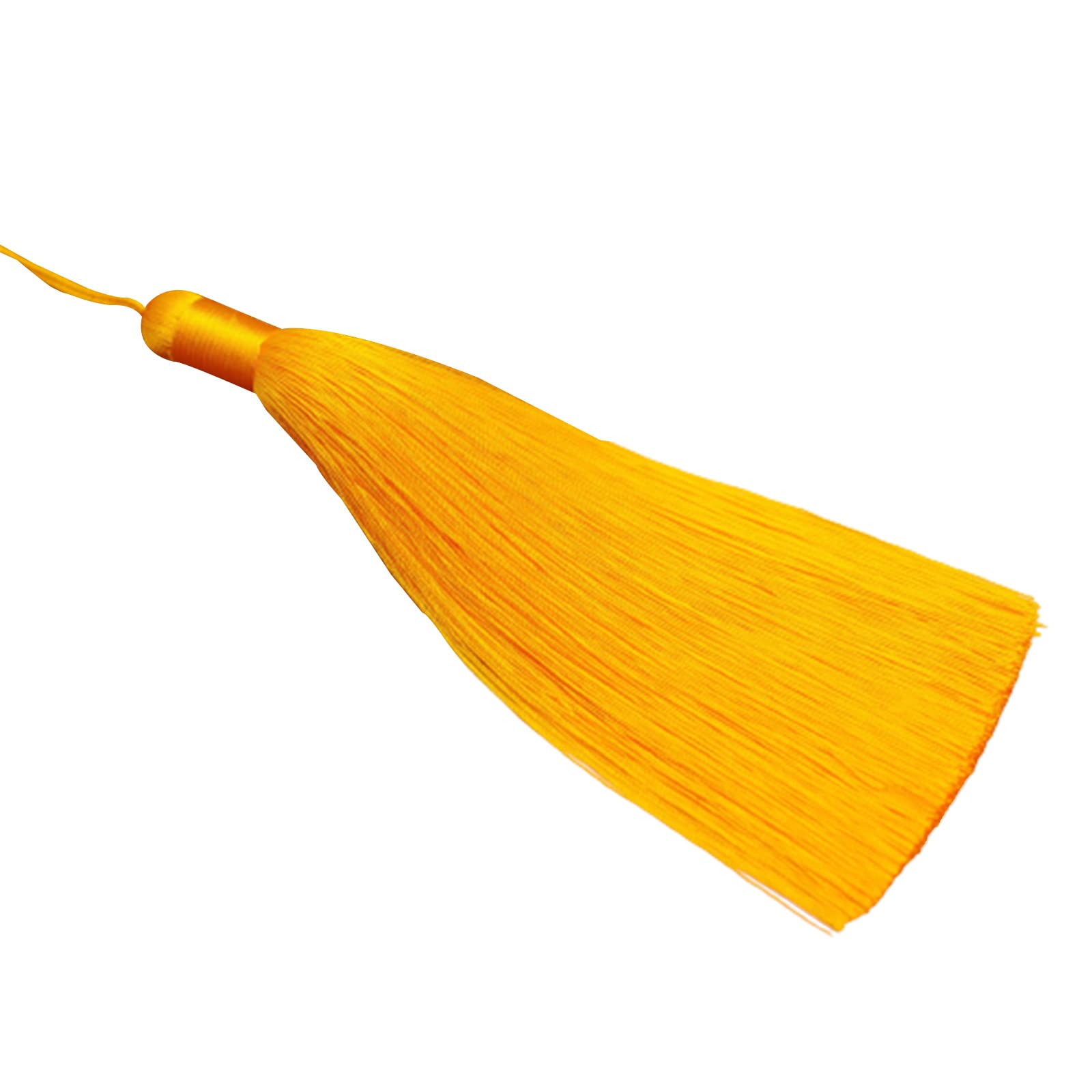 Quasten Chinesische Schwertquaste, Quasten, weiche handgefertigte Quasten mit Kordelschlaufe zur Herstellung von Souvenirs, DIY-Bastelzubehörprojekten, Lesezeichen, Pink(Yellow)