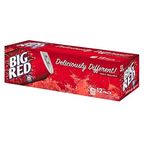 Louisiana Pantry - Bebida de soda Big Red and Big Red Zero Cream Soda en paquete (rojo grande, 12 unidades de 12 onzas) disponible en Yaxa Colombia