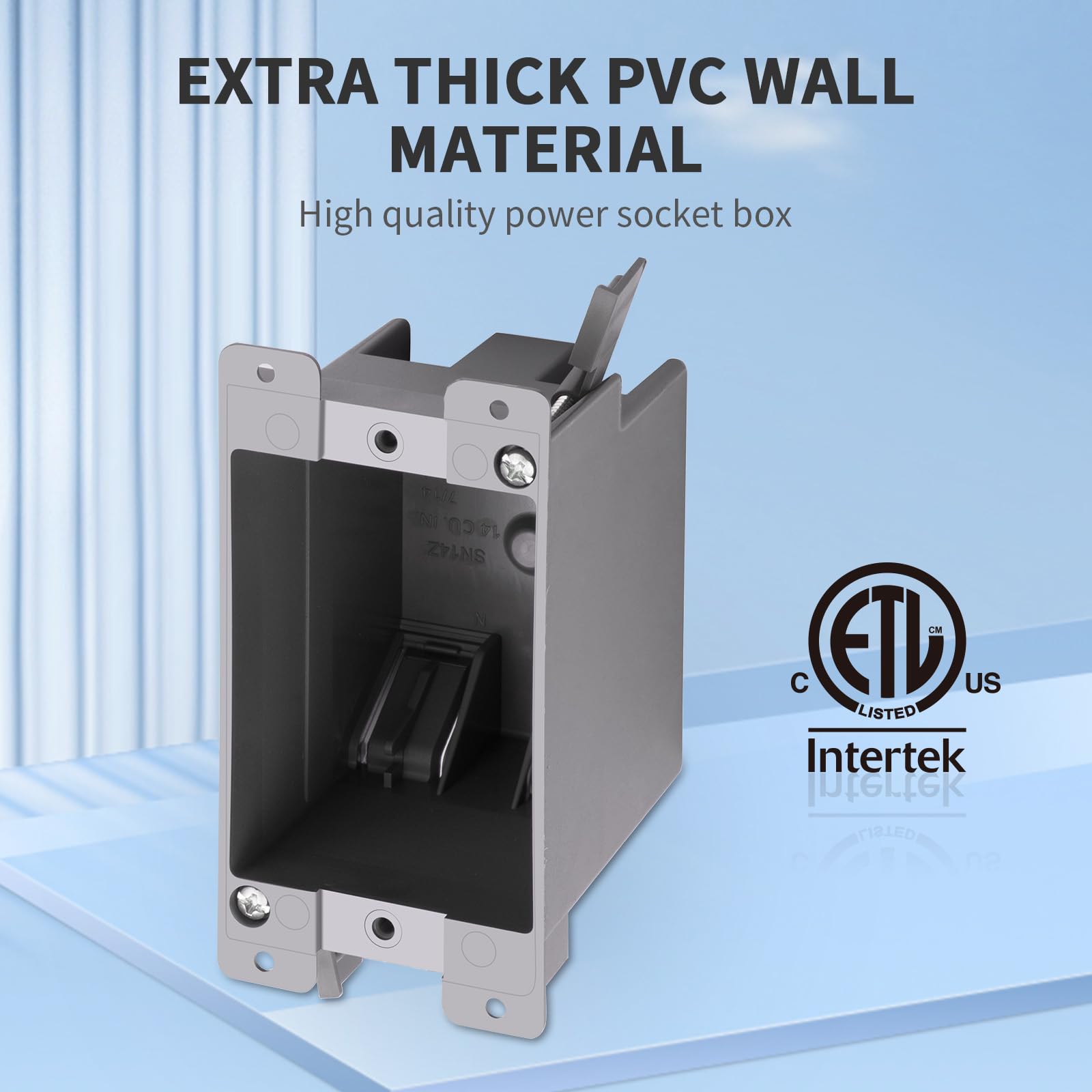 Electrical Outlet Boxes - 50 Pack, UL Listed -2