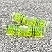 YMGBHNKJLS 8 Pieces Mini Cylindrical Level Small Horizontal Bubble Levels 9.5x40mm Bubble Spirit Level Measuring Layout Tools