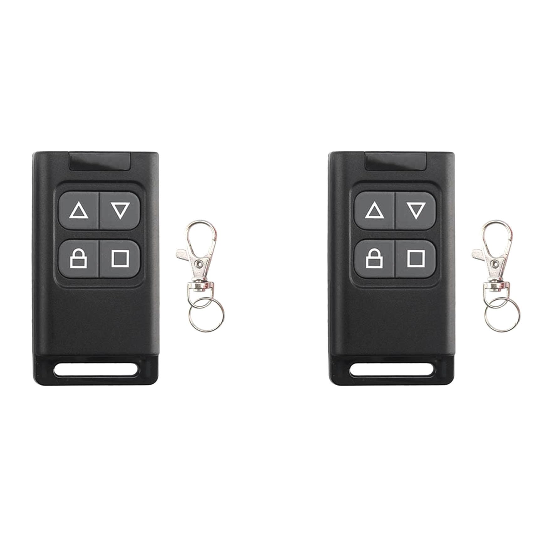 Jnchdghwa As Shown 2X Wireless 433Mhz Copy Remote Control Electric Garage Door Opener Controller Duplicator Clone Cloning Transmitter