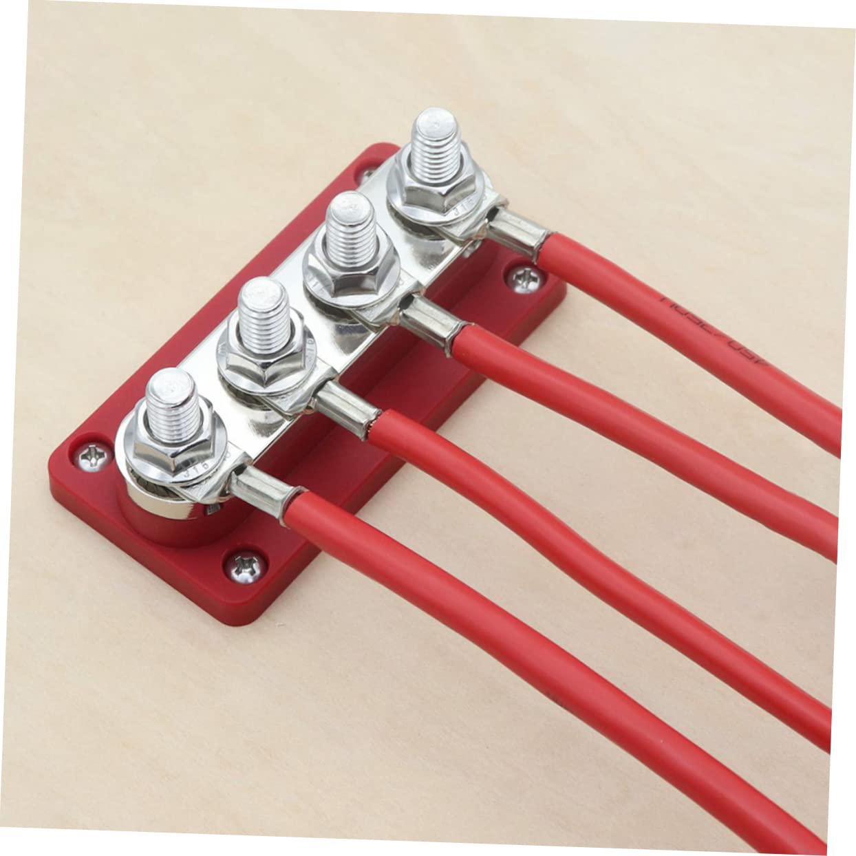 300a Dc Verteiler Klemmenblock mit Kupfer, Rot für Fahrzeuge