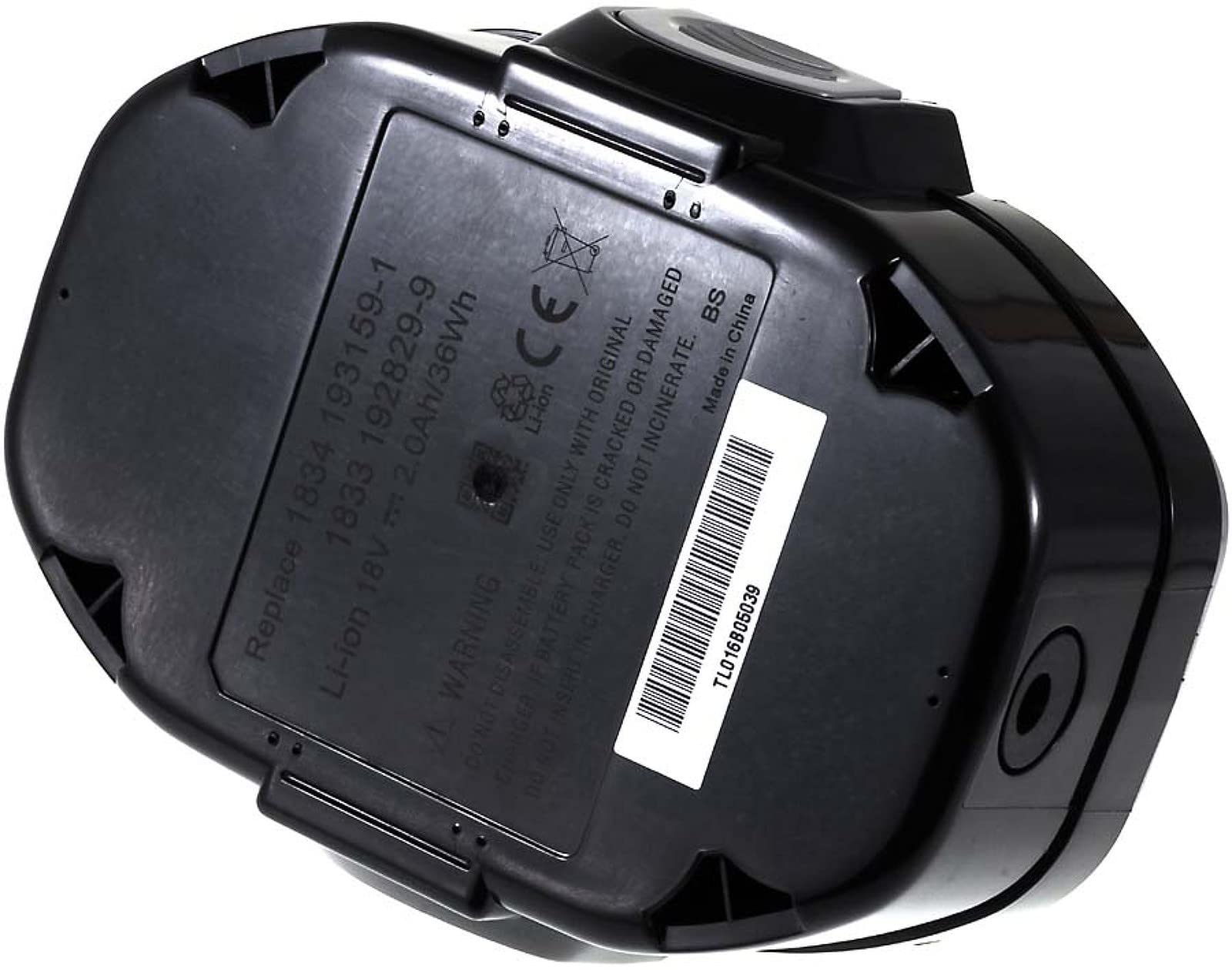 Batteria per Makita modello 1820 Li-Ion Caricabatteria inclusa, 18V, Li-Ion