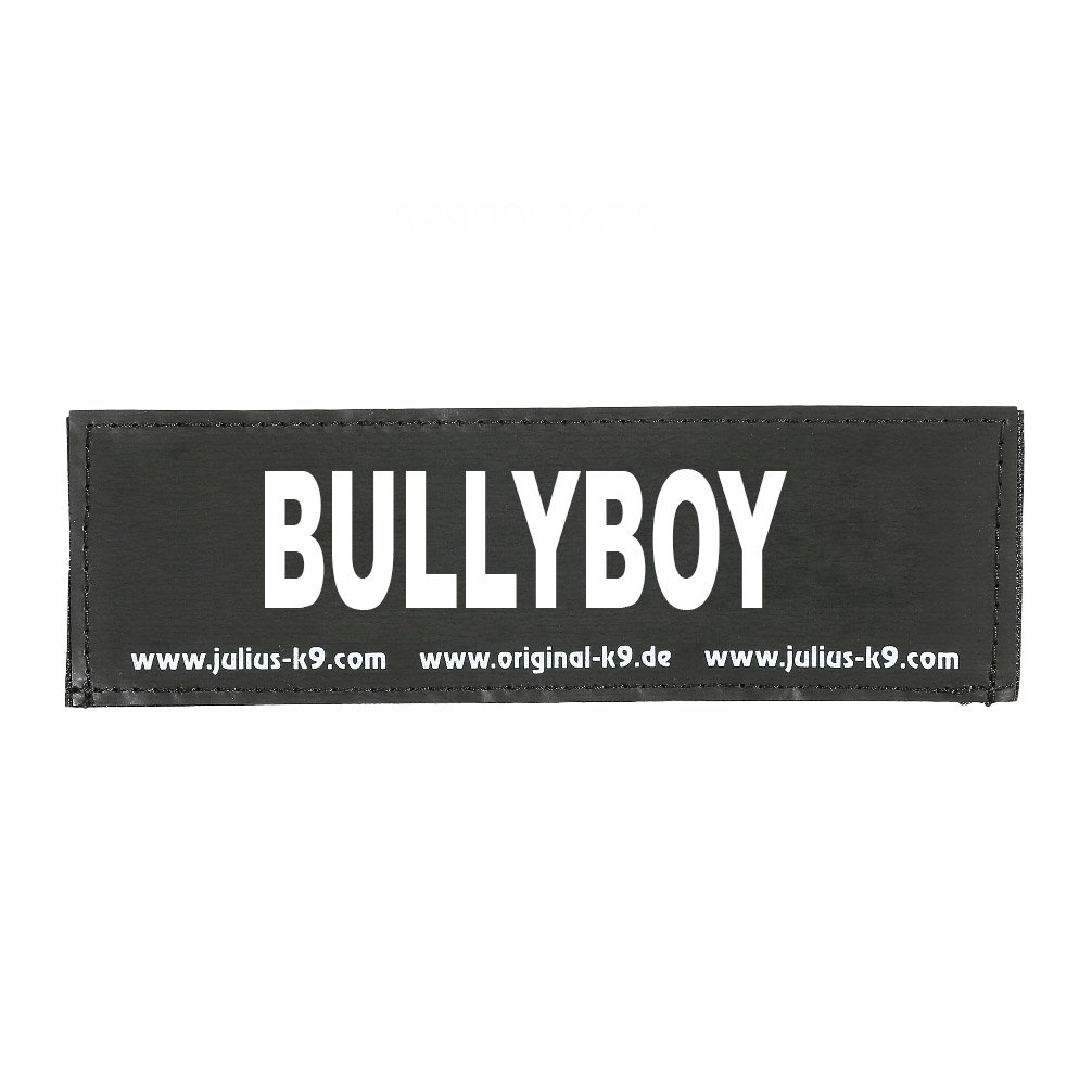 Interchangeable Patches, 1 pair, BULLYBOY, Size: Small, Black — image 1