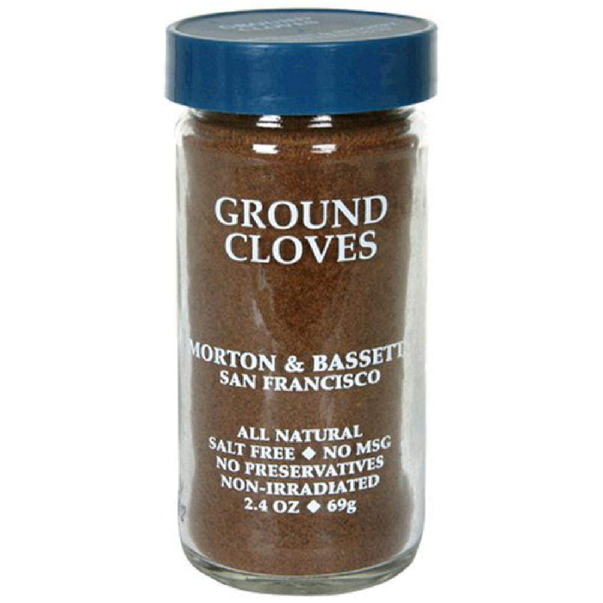 Morton & Bassett Ground Cloves, 2-Ounce Jars (Pack of 3)