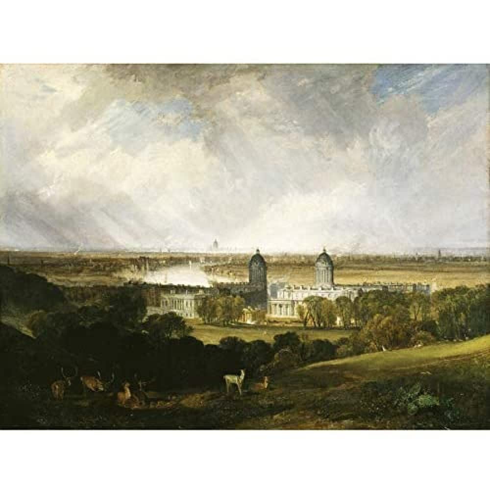 Turner London From Greenwich Park Unframed Wall Art Print Poster Home Decor Premium
