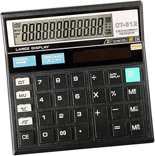 TEHAUX Computador Para Niños Calculadora De Porcentagem Calculadora Financeira Calculadora Grande Calculadora Eletrônica Calculadora De Contabilidade Calculadora Para Escritório De Mesa