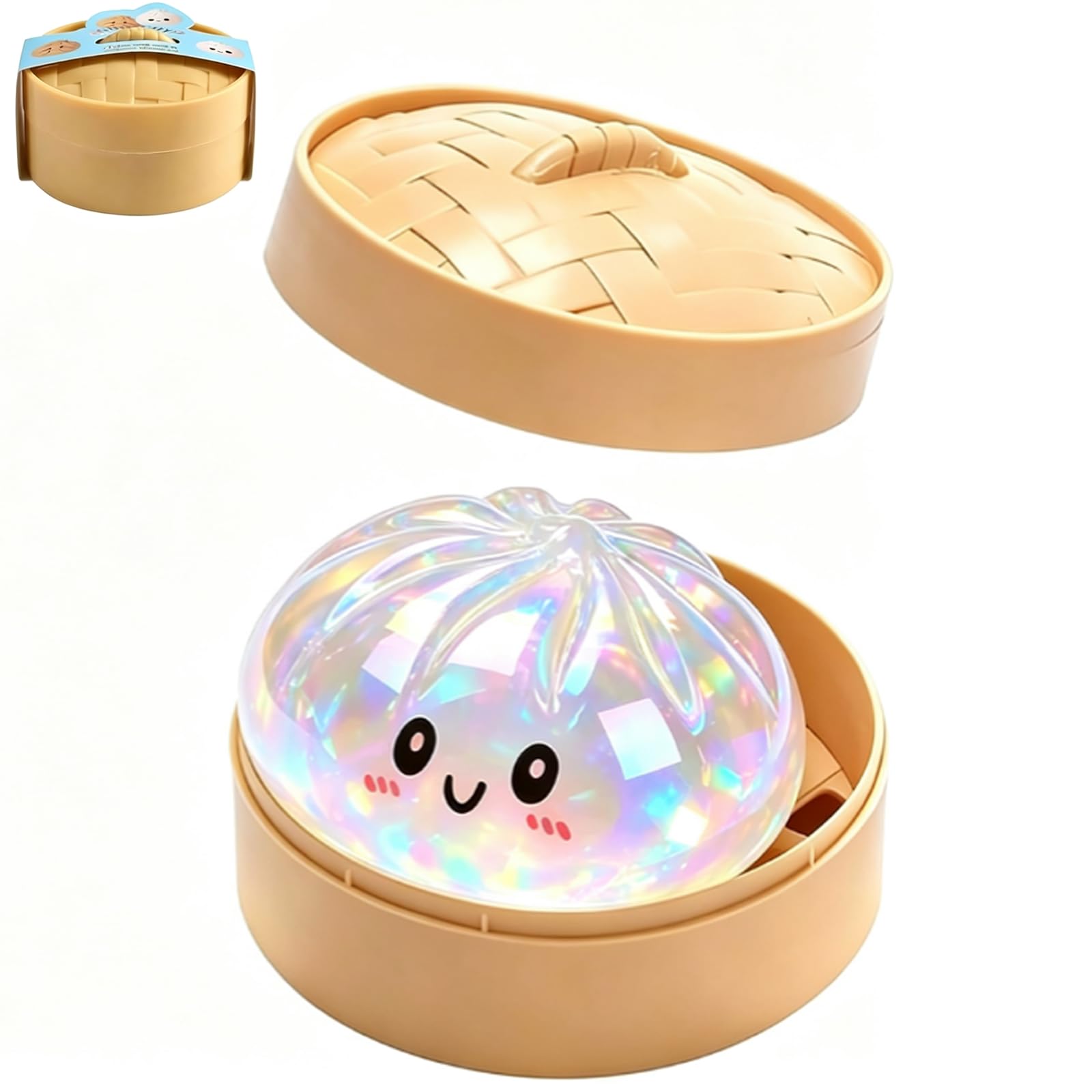 Dumpling Squishy Mystery Box – Cute Sensory Fidget Toy Set