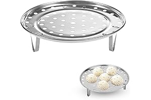 10.2'' Stainless Steel Steamer Rack for Steaming Clothes