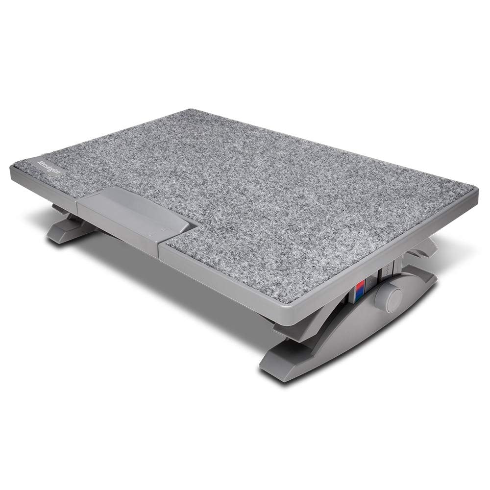 Kensington SmartFit SoleMate Pro ergonomik ayak desteği, çalışma masası için, vücut duruşunu, kan dolaşımını ve sırt ve bacak konforunu iyileştirmek için, K50345EU