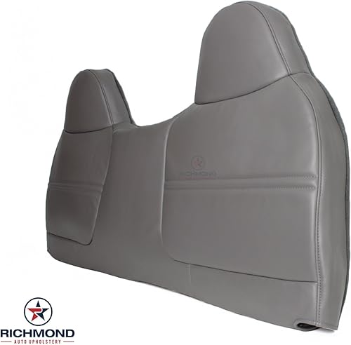Miniatura 5 de Richmond Auto Upholstery - Funda de vinilo de repuesto para asiento superior e inferior, color gris, compatible con Ford F250 XL 1999-2001 camión de