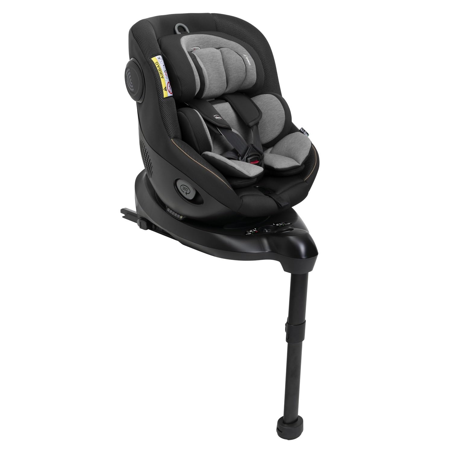 Chicco Seat105 I-​Size, Silla de Coche Homologada ECE R129/​03, Giratoria 360 grados, Reclinable 6 Posiciones, Instalación Fácil y Rápida, Reductor Incluido, 40-​105cm, Grupo 0/​1, 0 a 4 Años