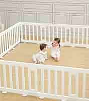 Edu・play ベビーサークル  (210×140×63cm, BEIGE) Amazon.co.jp: Edu・play ベビーサークル Woody baby room ドア