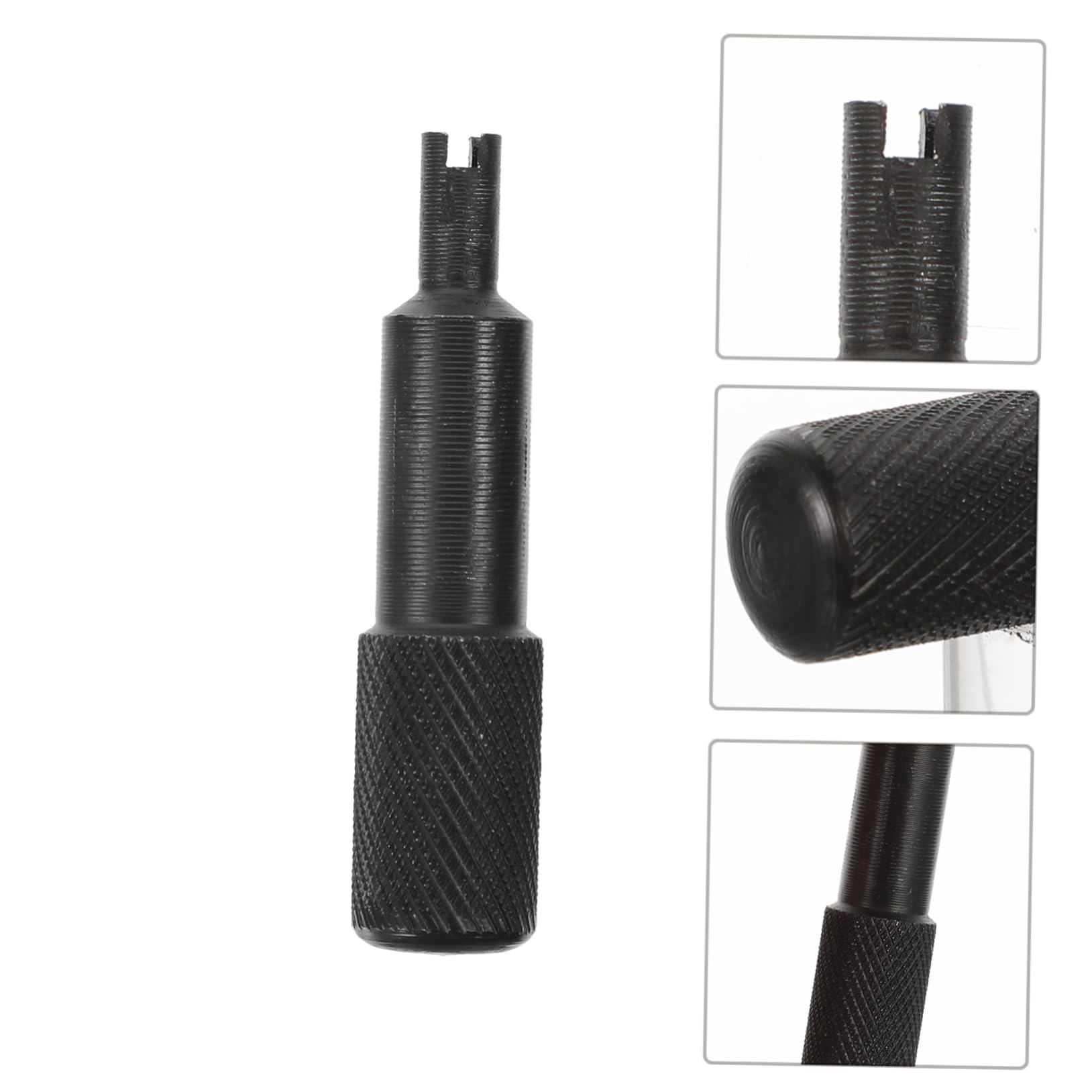 OUNONA 2pcs Valve Core Stripping Attachment Valve Core Removal Tool Core Wrench Removal Tool Multifunctional Removal Tool Core Remover Bike Disassembly Tool Repair Tool Steel