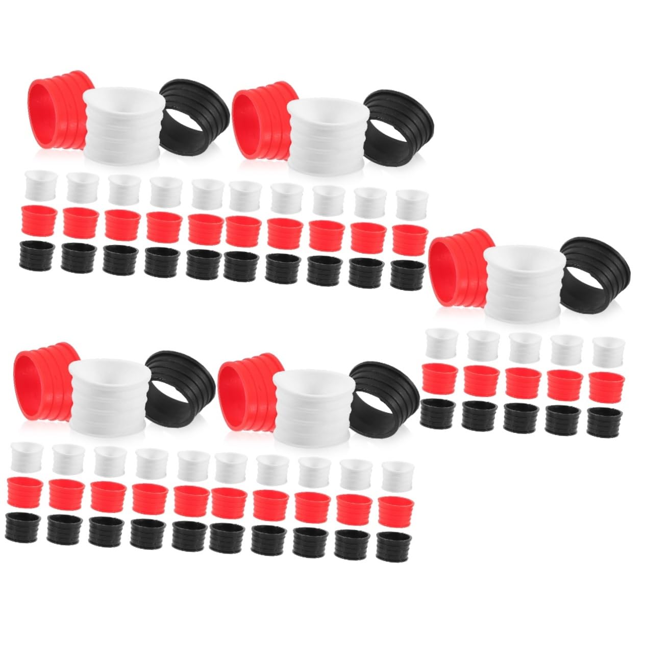 BESTonZON Teiliges Racket Grip rutschfeste Tennisgriffbänder Für Badminton Und Tennisschläger Hochwertige Silikonüberzüge Für Optimalen Halt