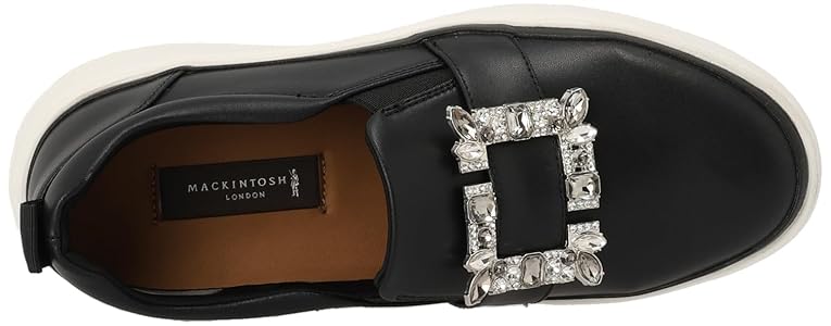 MACKINTOSH PHILOSOPHY マッキントッシュ 厚底ビジュー　黒 マッキントッシュ ロンドン MACKINTOSH LONDON 厚底ビジュー