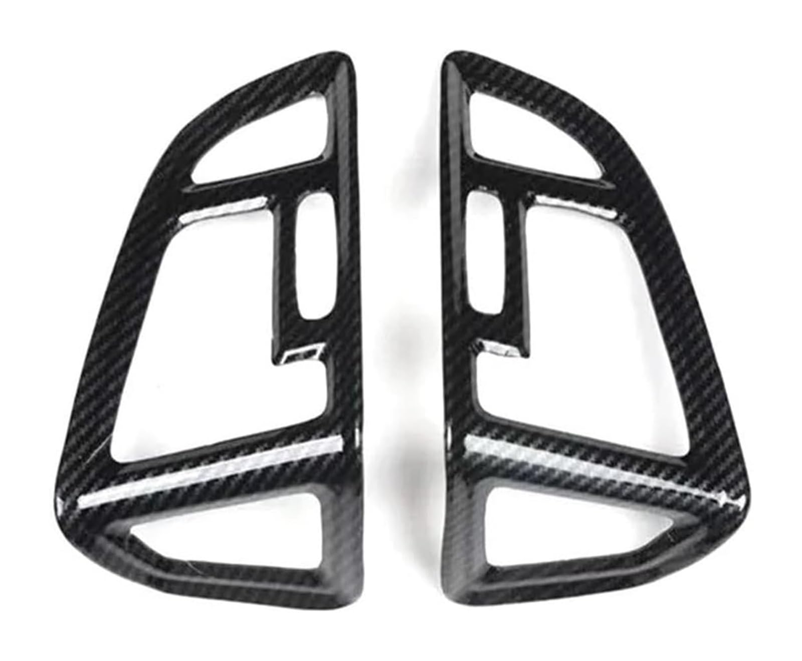 TYTYASS Inner Door Handle for Escape 2013 2014 2015 LHD Car Steering Wheel Air Vent Trim Door Handle Gear Shift Protect Molding Line(Style 2)
