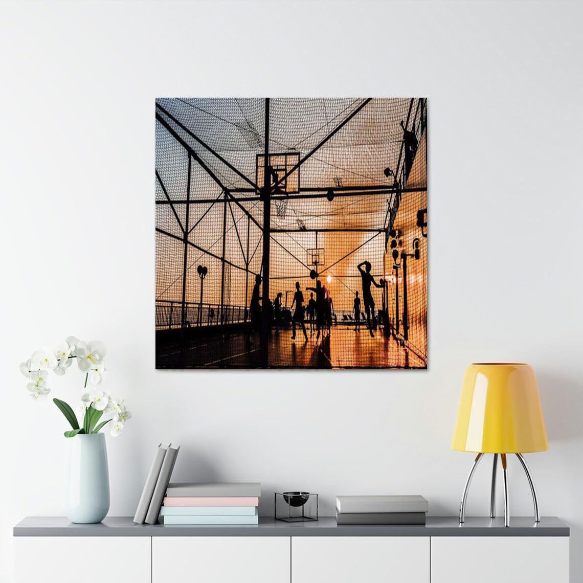 GADGETS WRAP Canvas Gallery Wrap Framed for Home Office Studio Living Room Decoration (17x17inch) - Alley Oop Art Print