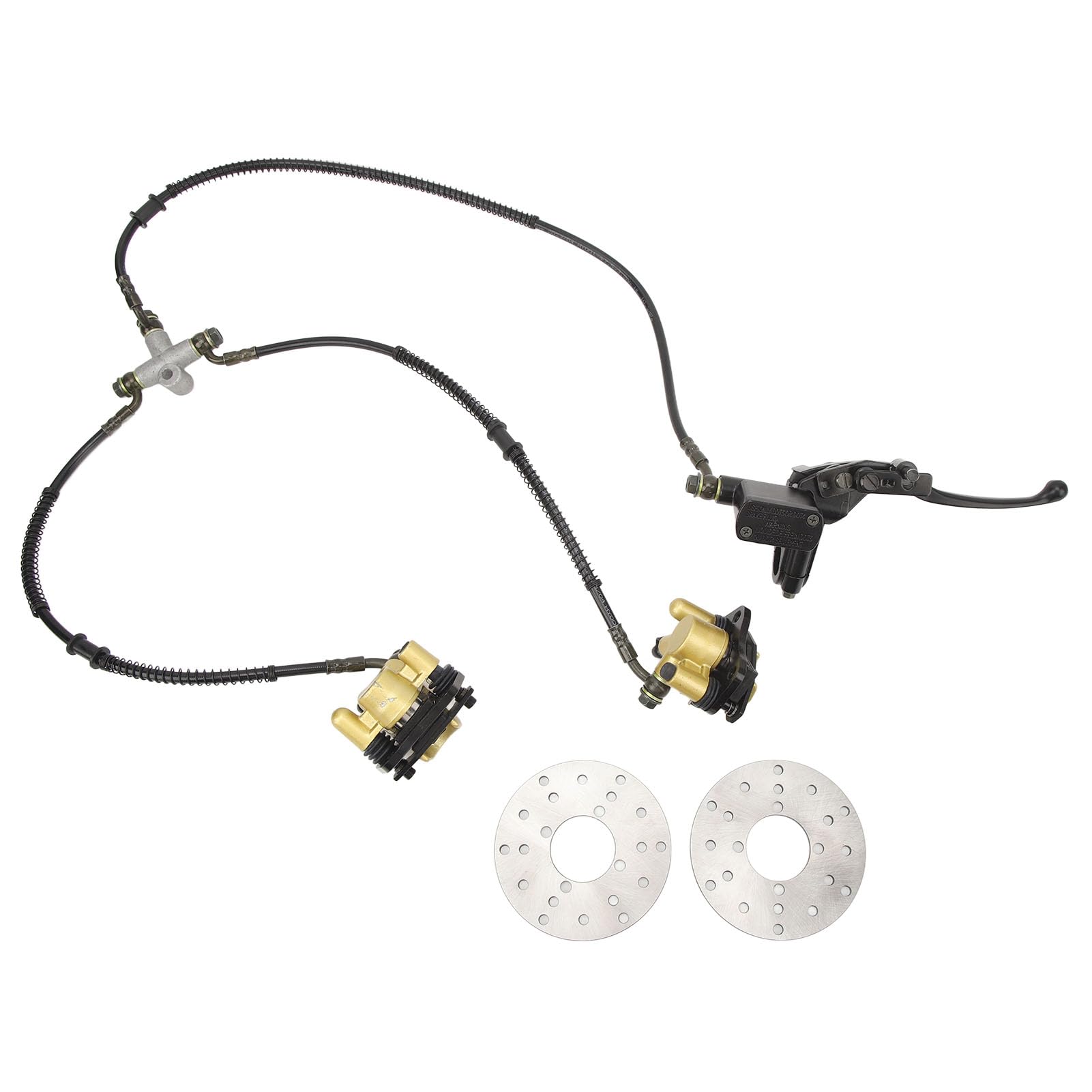 Pinza Freno Anteriore Idraulica Per ATV Quad 50cc-125cc - Sostituzione Per Modelli Cinesi Come Taotao, Kazuma, Coolster - Foto 4