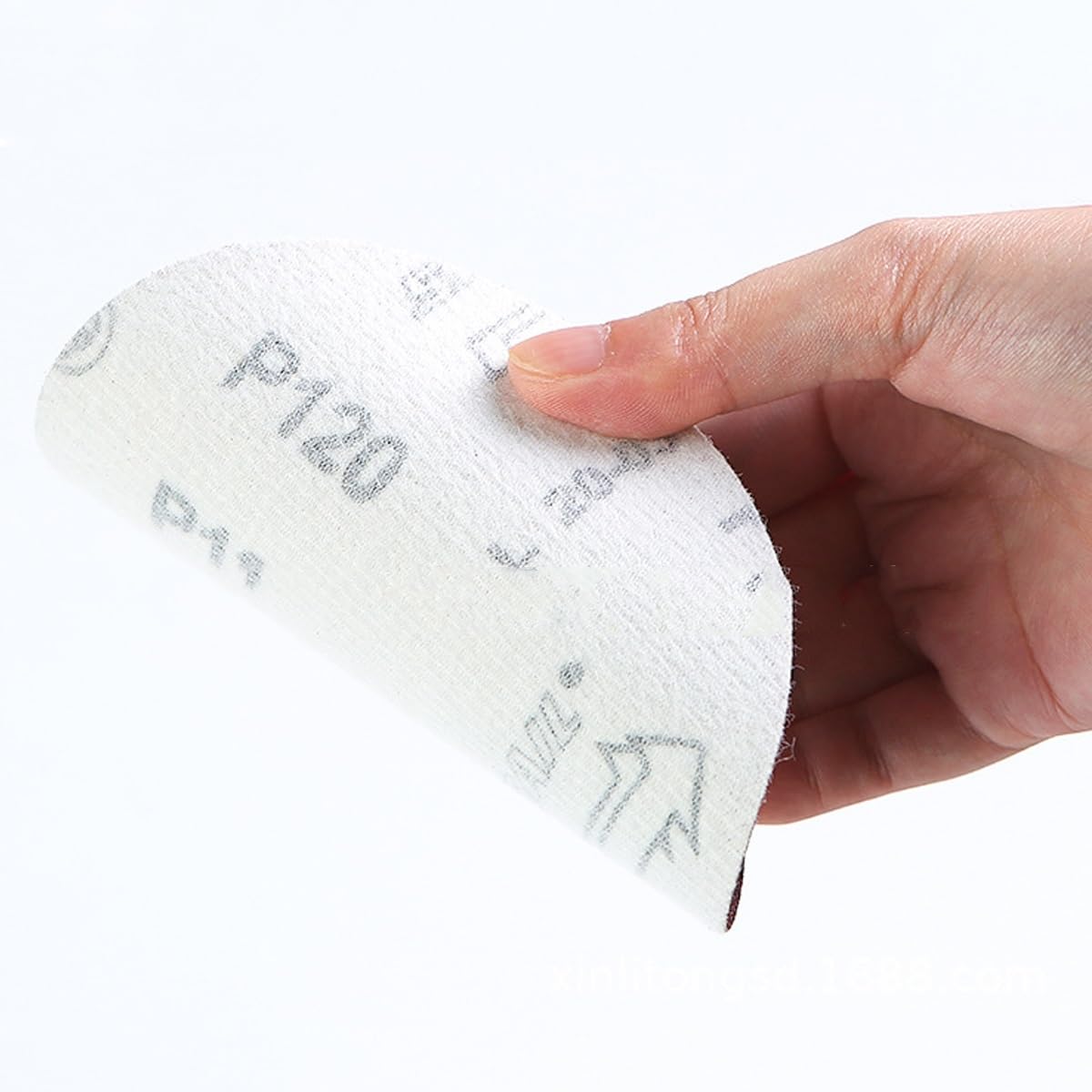 100 szt. Tarcze szlifierskie z haczykiem i pętelką 4" 5" Papier ścierny z tlenku glinu do szlifierki mimośrodowej - ziarnistość 40-2000(100grit 5")