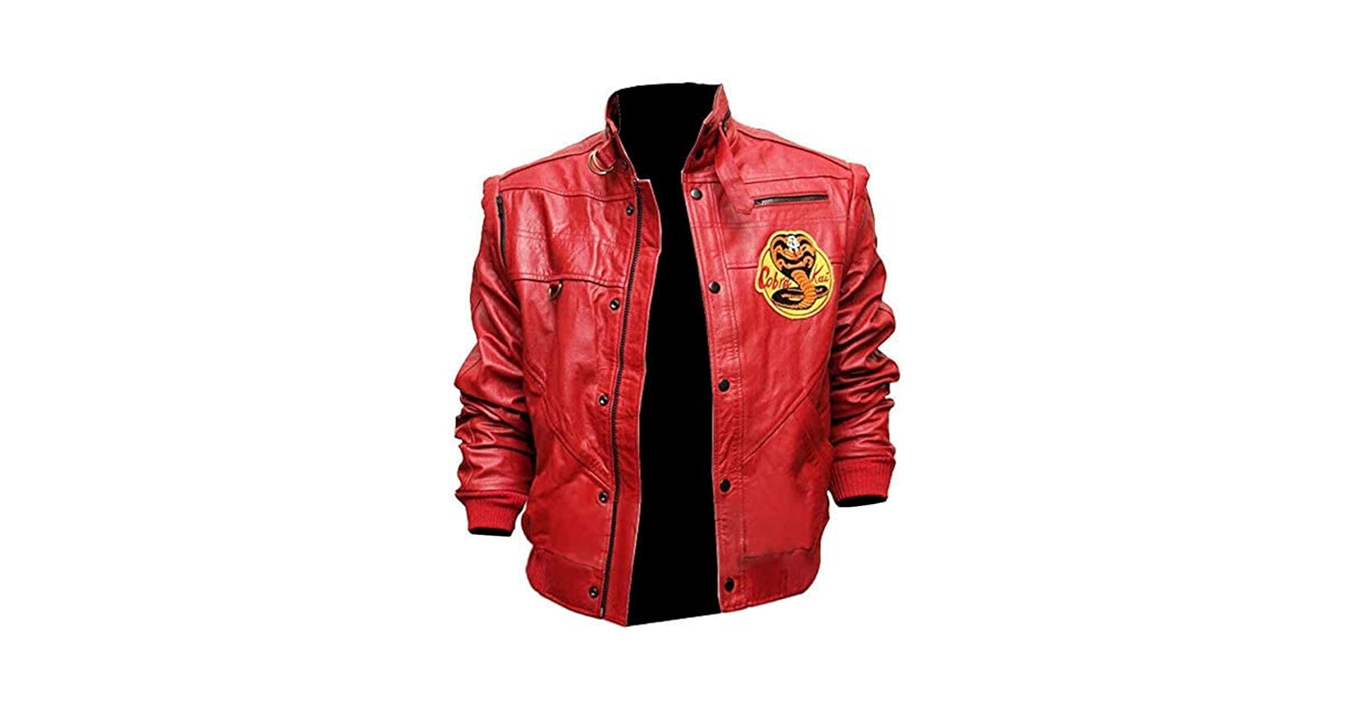 Johnny Lawrence Red Karate Kid Cobra Kobra Kai Jacket - Men Bomber