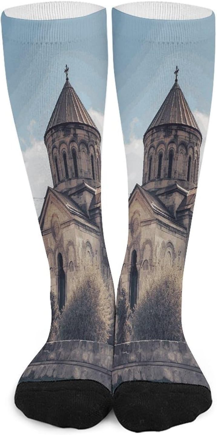 Armenian Church Crew Socks Calf Socks Athletic Crew Sock