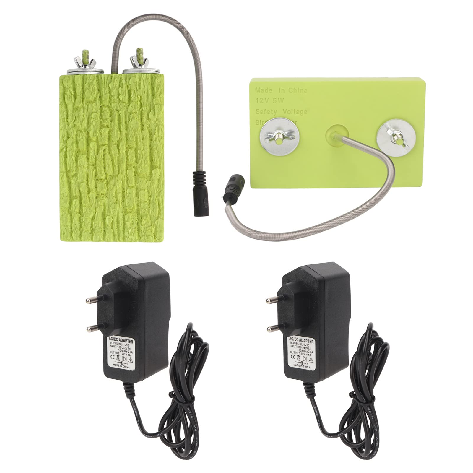 Heizplattform für Vogelstangen, 12 V, 5 W, Kleines Haustier, Warmer Ständer, Vogelheizung für Käfig, Vogelstange, Ständerwärmer, Zum Kuscheln für Graupapageien, Sittiche, Papageien